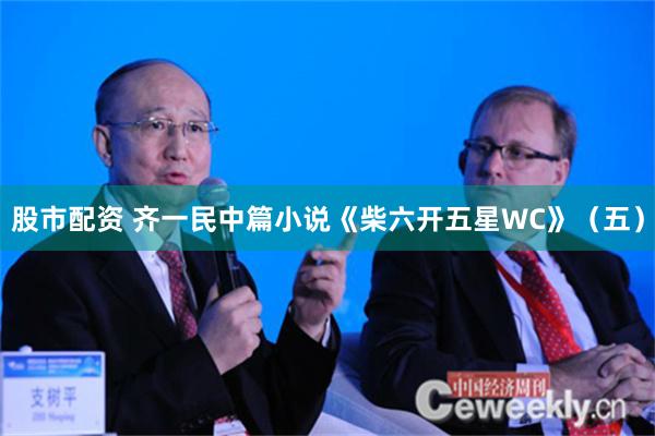 股市配资 齐一民中篇小说《柴六开五星WC》（五）