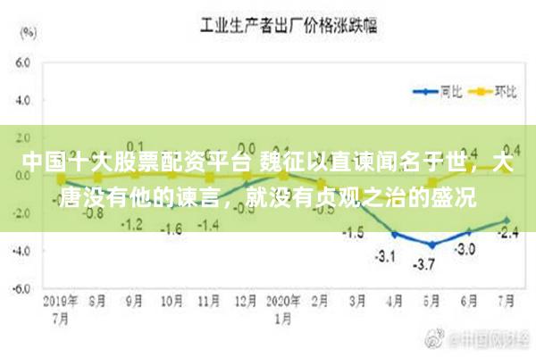 中国十大股票配资平台 魏征以直谏闻名于世，大唐没有他的谏言，就没有贞观之治的盛况