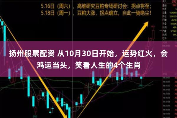 扬州股票配资 从10月30日开始，运势红火，会鸿运当头，笑看人生的4个生肖