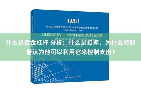 什么是资金杠杆 分析：什么是扣押，为什么特朗普认为他可以利用它来控制支出？