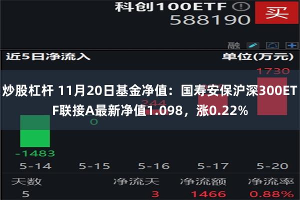 炒股杠杆 11月20日基金净值：国寿安保沪深300ETF联接A最新净值1.098，涨0.22%